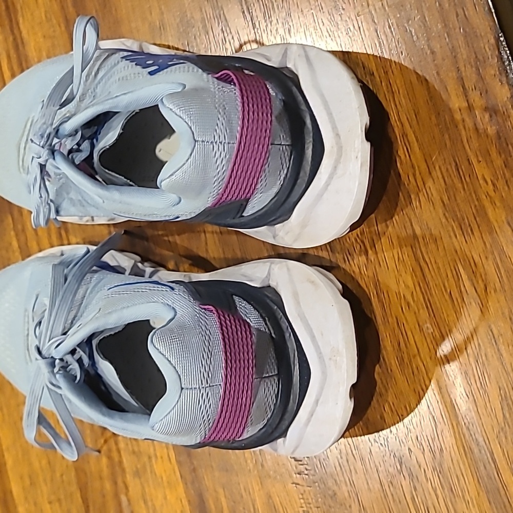 HOKA® Women's 8 Elevon 2 Running/Training Shoe in Ballad Blue/Dazzling Blue - Picture 4 of 8